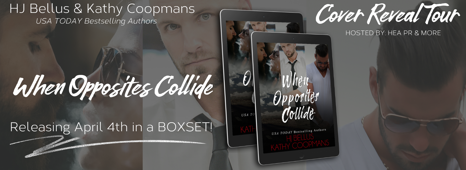Cover Reveal: When Opposites Collide by HJ Bellus and Katy Coopmans